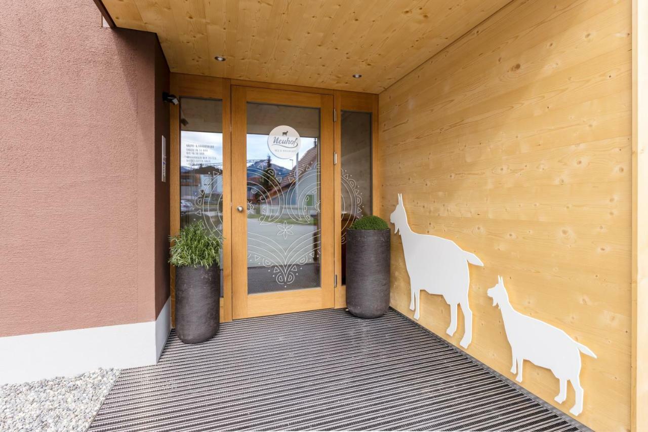 Neuhof Gäste-& Schokohaus Appenzell Exterior foto